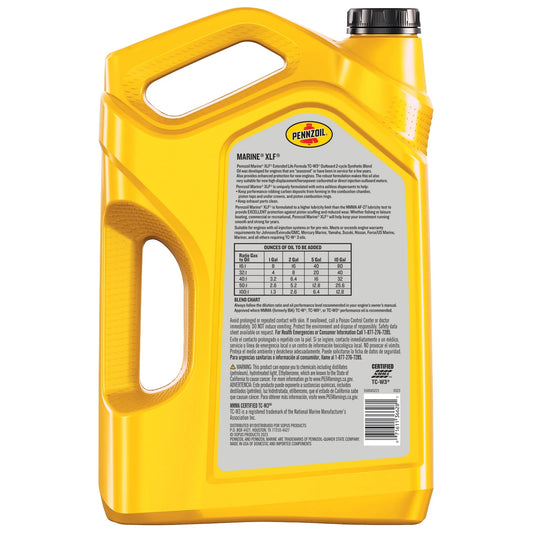 Marine XLF Extended Life Formula Engine Oil, 1 Gallon