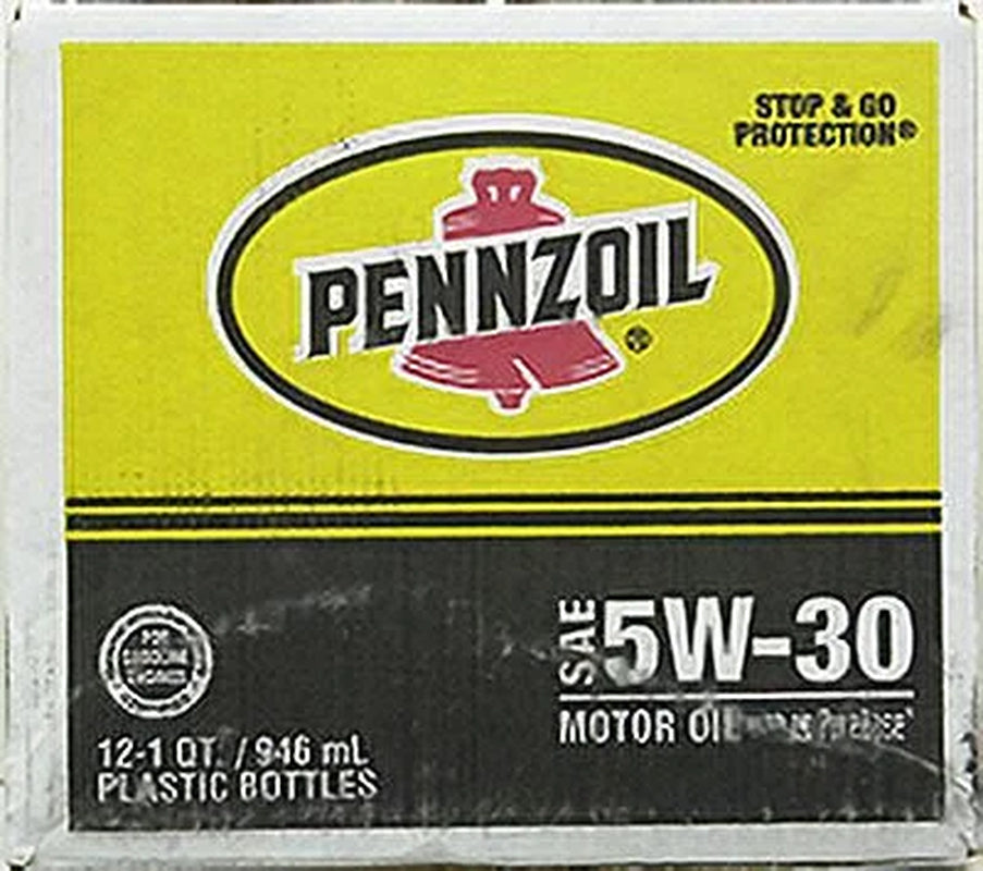 5W-30 Motor Oil (12-Pack / 1-Quart Bottles)