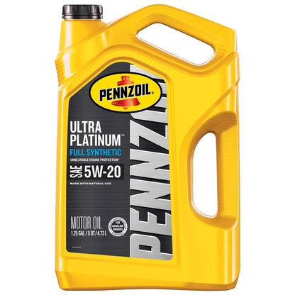 Ultra Platinum Full Synthetic 5W-20 Motor Oil, 5 Quart