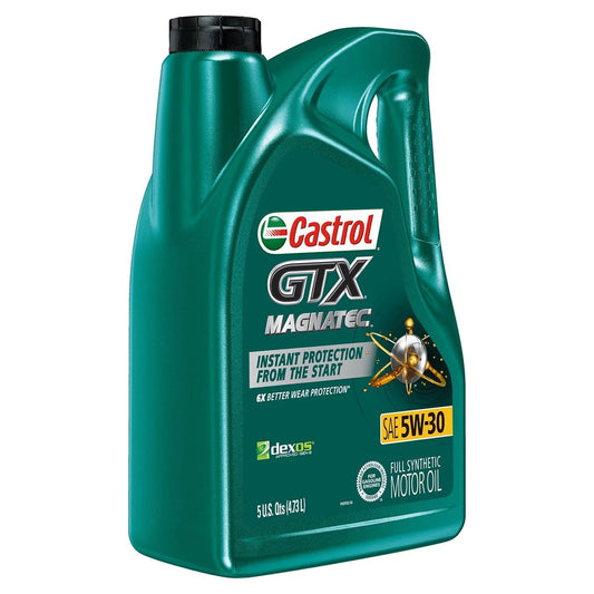 GTX MAGNATEC 5W-30 Full Synthetic Motor Oil, 5 Quarts