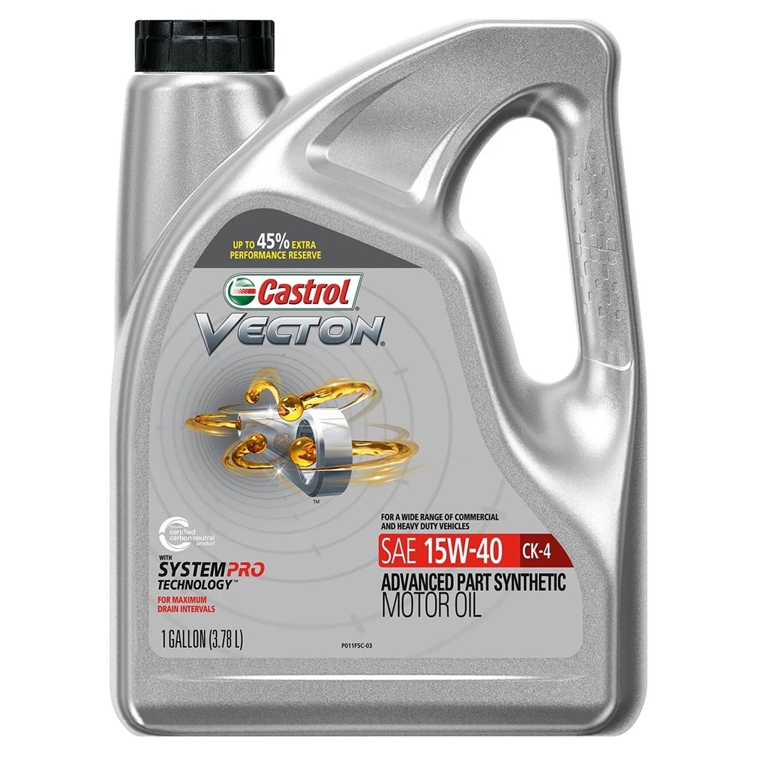 Vecton 15W-40 CK-4 Advanced Part Synthetic Motor Oil, 1 Gallon