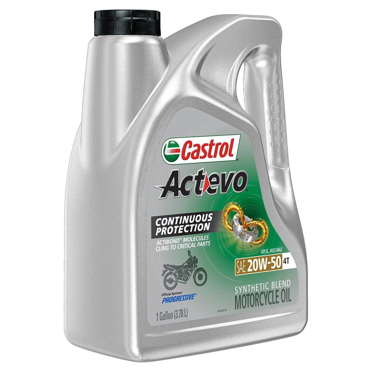 Actevo 4T 20W-50 Part Synthetic Motorcycle Oil, 1 Gallon