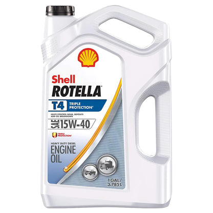 T4 15W40 Heavy Duty Motor Oil - 1 Gallon Bottles - 6 Pack