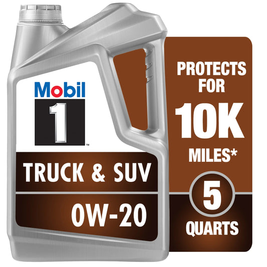 Truck & SUV Full Synthetic Motor Oil 0W-20, 5 Quart