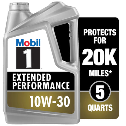 Extended Performance Full Synthetic Motor Oil 10W-30, 5 Quart