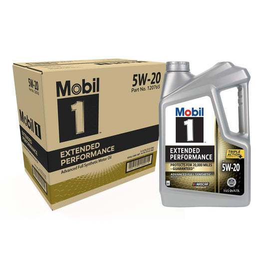 Extended Performance Full Synthetic Motor Oil 5W-20, 5 Quart (3 Pack)