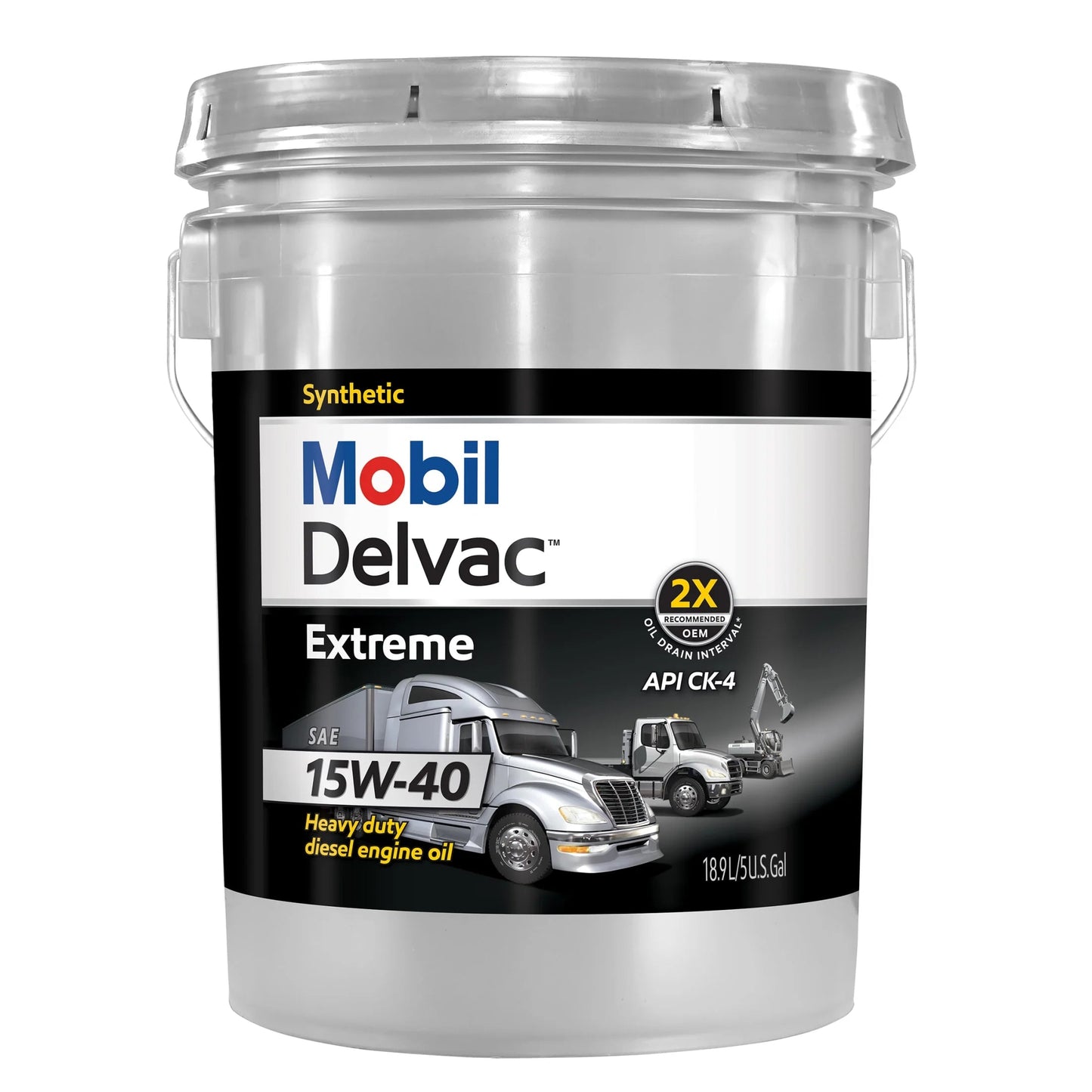 Extreme Heavy Duty Full Synthetic Diesel Engine Oil 15W-40, 5 Gallon