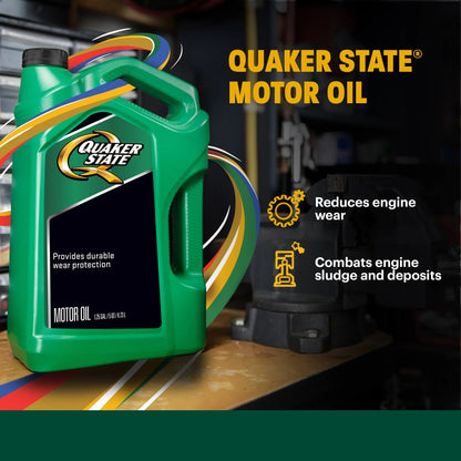 Motor Oil, 5W-20, 5 Quart