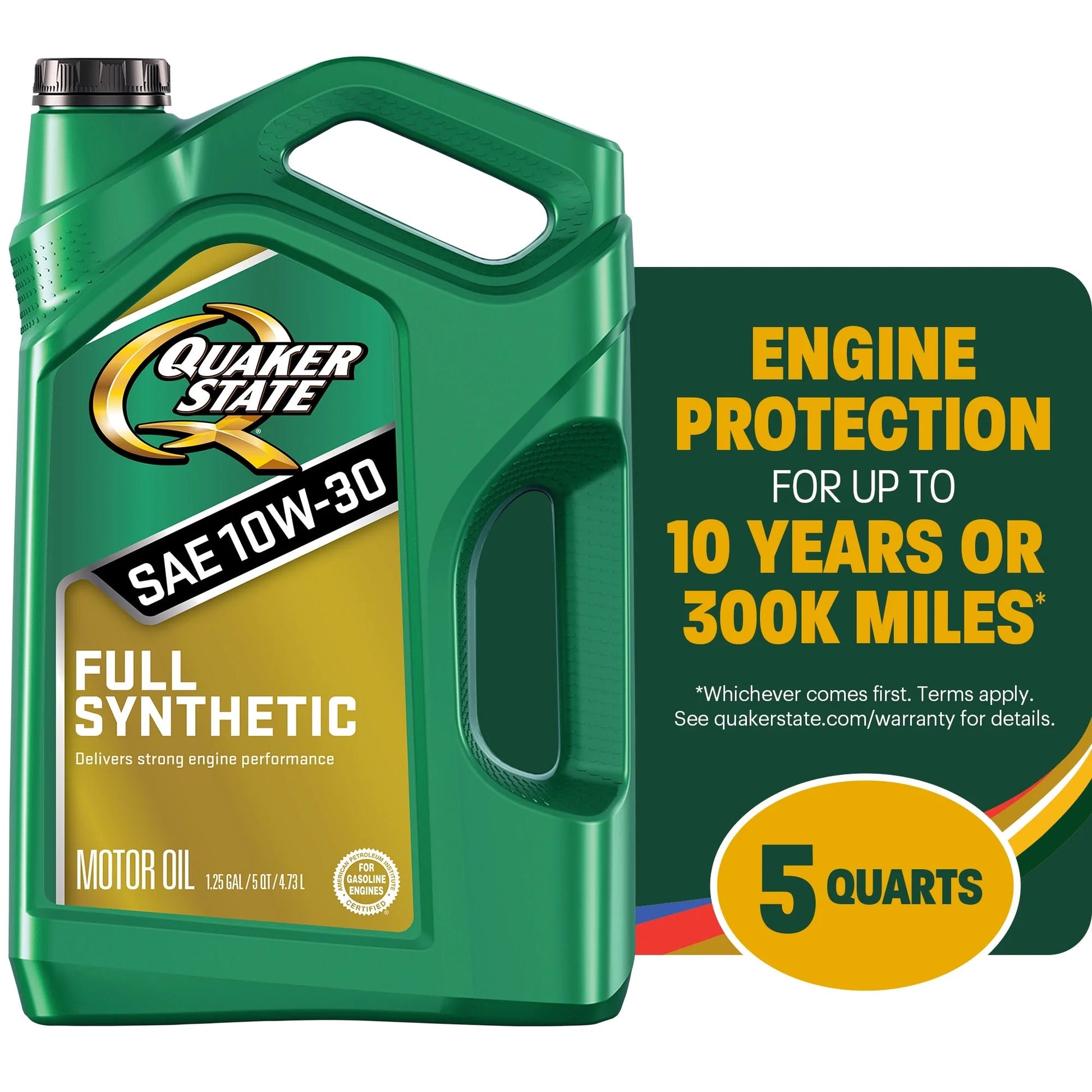 Full Synthetic 10W-30 Motor Oil, 5 Quart