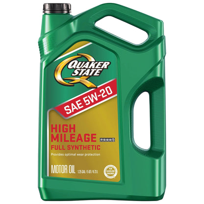 Full Synthetic High Mileage 5W-20 Motor Oil, 5 Quart